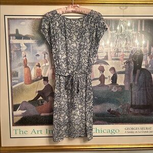 Mexx Breezy Floral Print Dress with Tie Waist